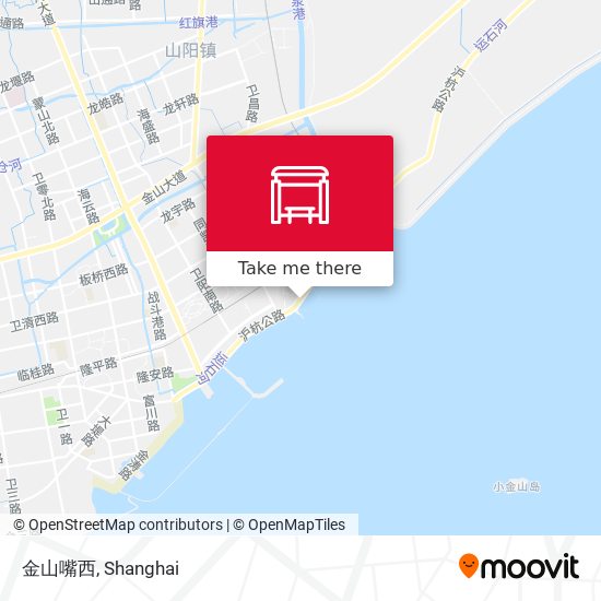 金山嘴西 map