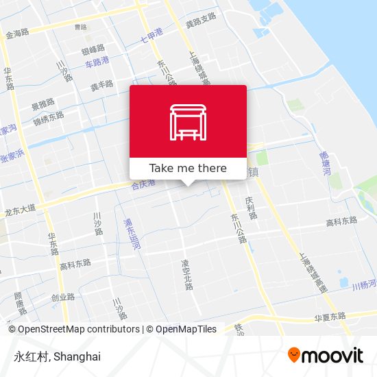 永红村 map