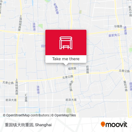 重固镇大街重固 map