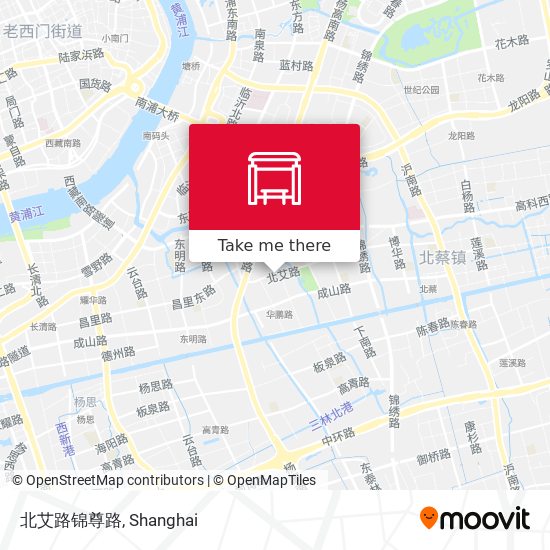 北艾路锦尊路 map