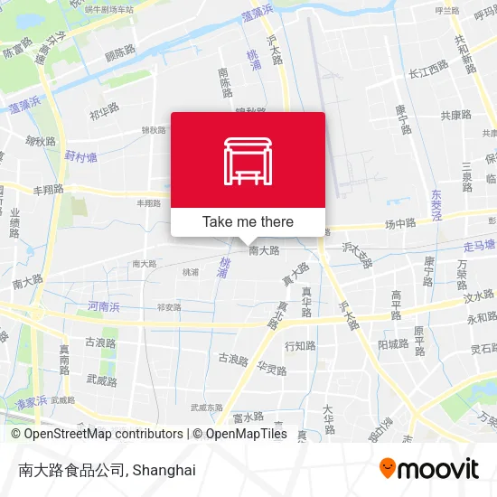 南大路食品公司 map