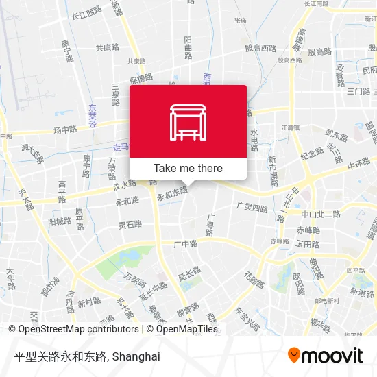 平型关路永和东路 map