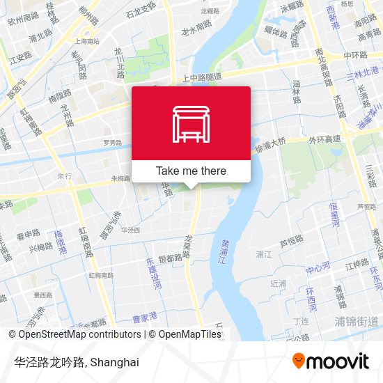 华泾路龙吟路 map