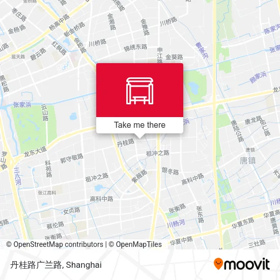 丹桂路广兰路 map