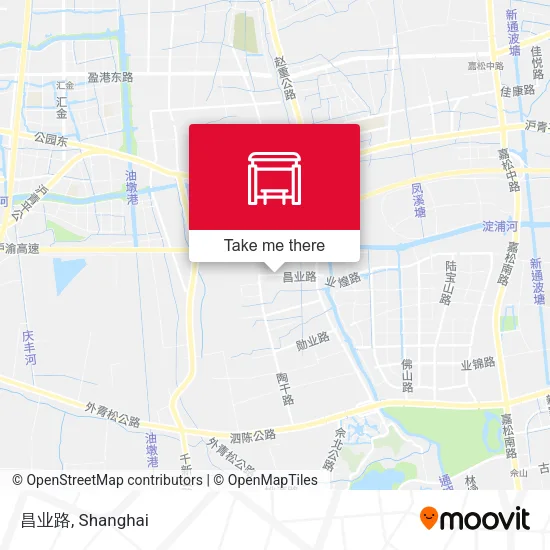 昌业路 map