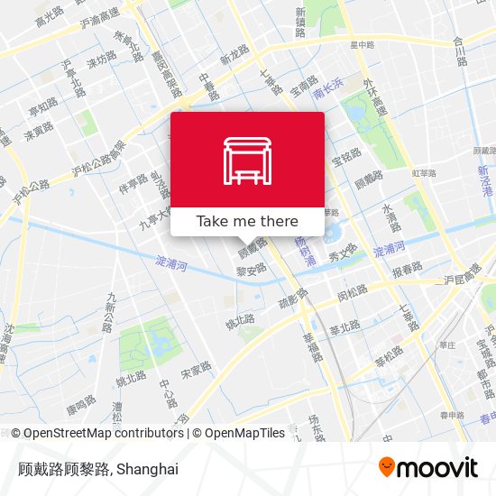 顾戴路顾黎路 map