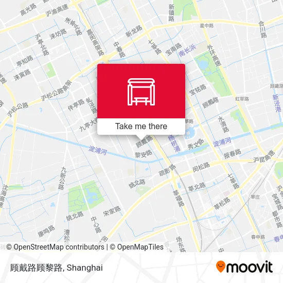顾戴路顾黎路 map