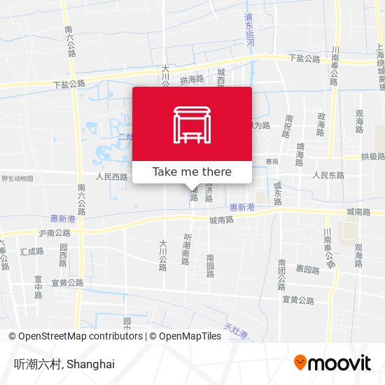 听潮六村 map