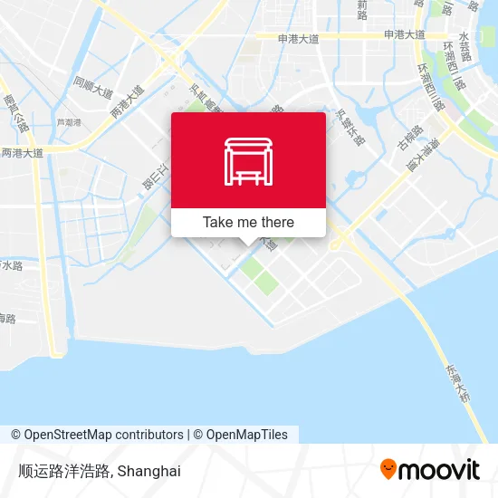 顺运路洋浩路 map