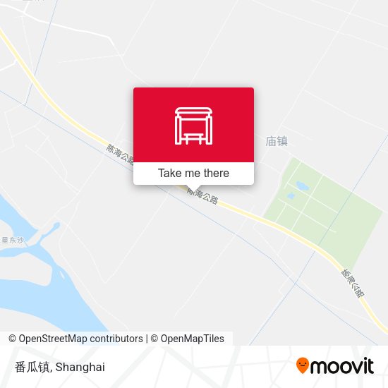 番瓜镇 map
