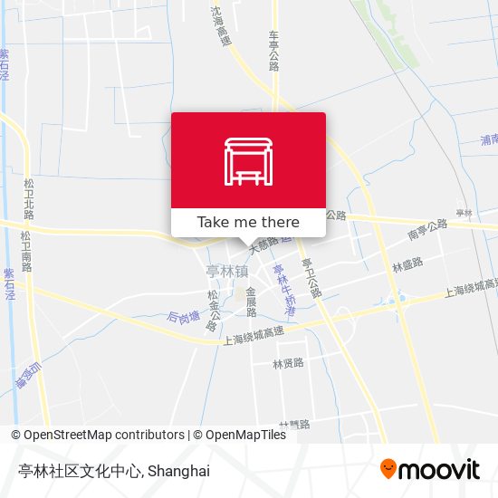 亭林社区文化中心 map