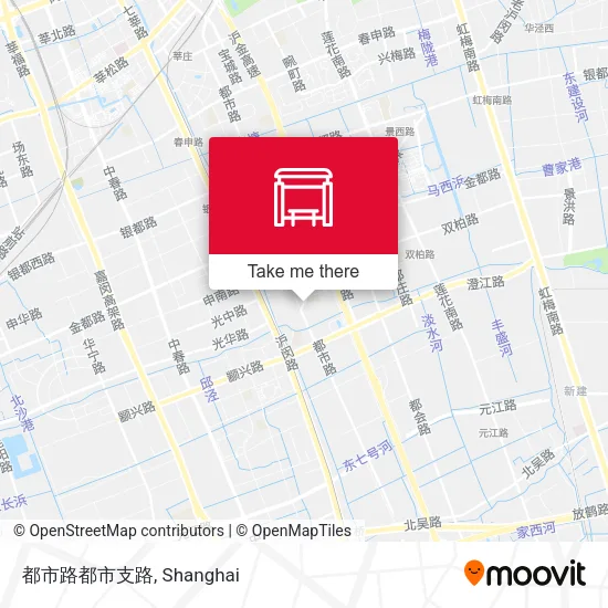 都市路都市支路 map