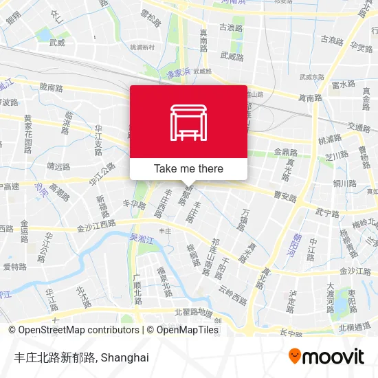 丰庄北路新郁路 map