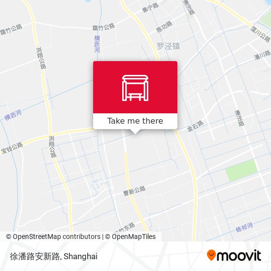 徐潘路安新路 map