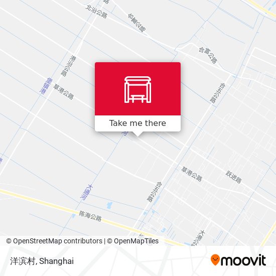 洋滨村 map