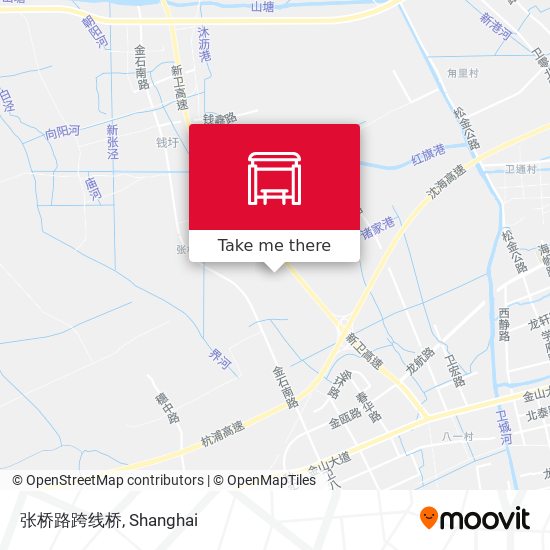 张桥路跨线桥 map