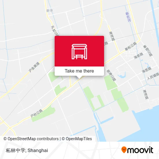 柘林中学 map