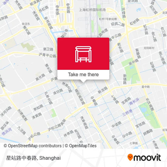 星站路中春路 map