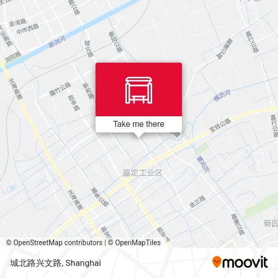 城北路兴文路 map