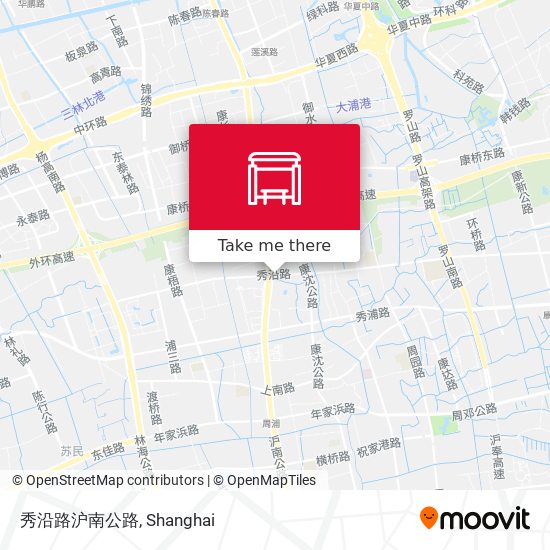 秀沿路沪南公路 map