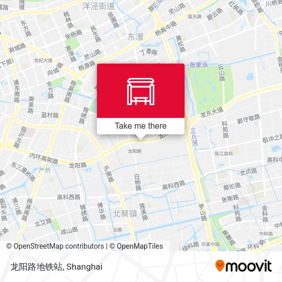 龙阳路地铁站 map