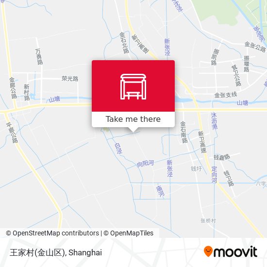 王家村(金山区) map