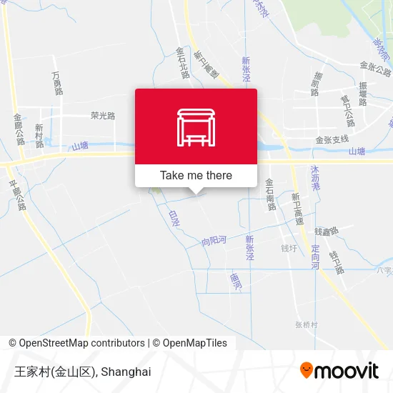 王家村(金山区) map
