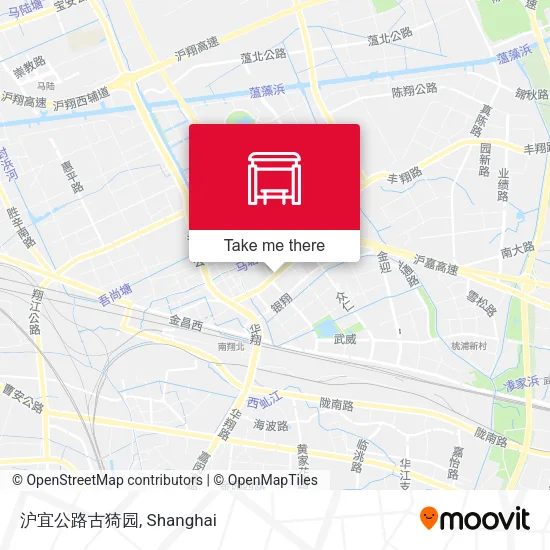 沪宜公路古猗园 map