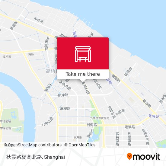 秋霞路杨高北路 map