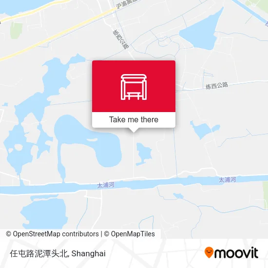 任屯路泥潭头北 map