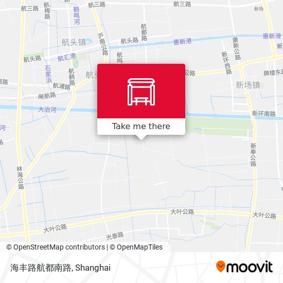 海丰路航都南路 map