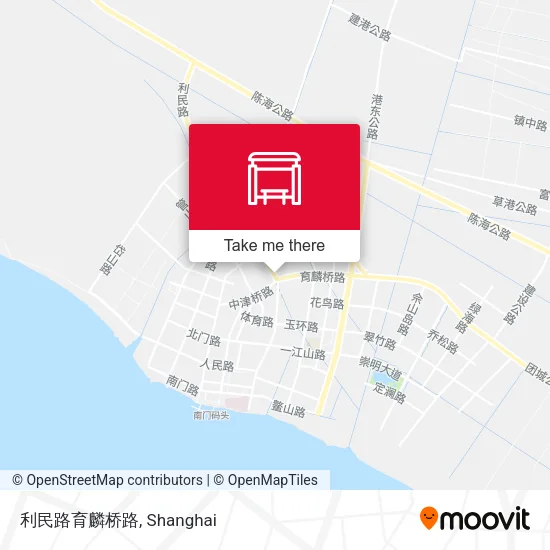 利民路育麟桥路 map