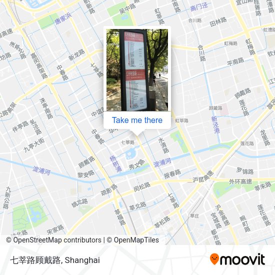 七莘路顾戴路 map