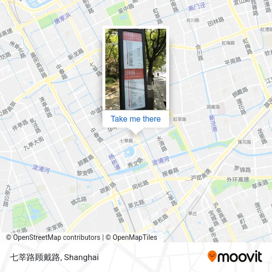 七莘路顾戴路 map