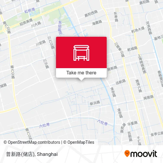 普新路(储店) map