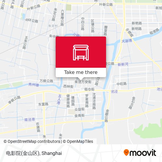 电影院(金山区) map
