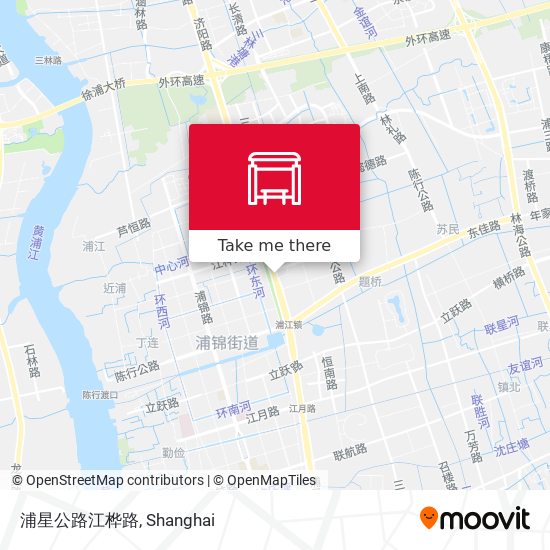 浦星公路江桦路 map