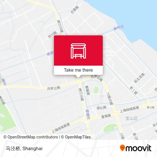 马泾桥 map