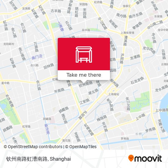 钦州南路虹漕南路 map