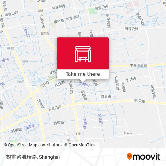 鹤雷路航瑞路 map