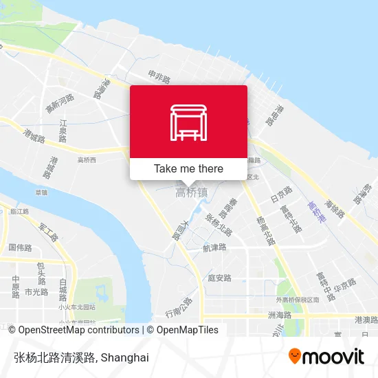 张杨北路清溪路 map