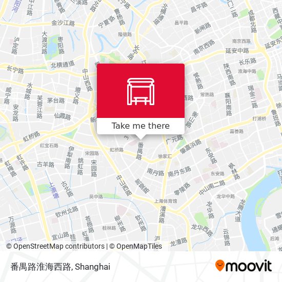 番禺路淮海西路 map