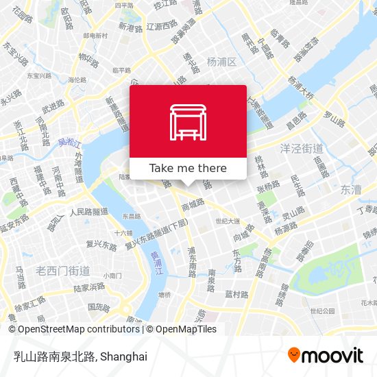 乳山路南泉北路 map