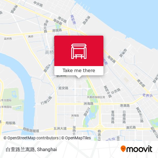 白萱路兰嵩路 map