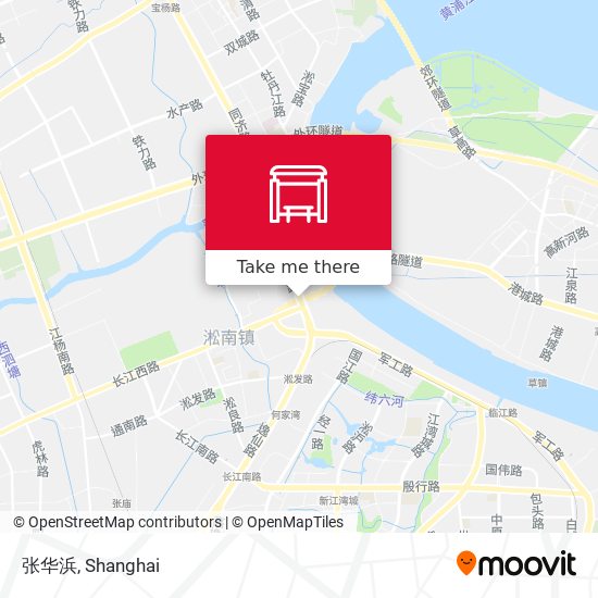 张华浜 map