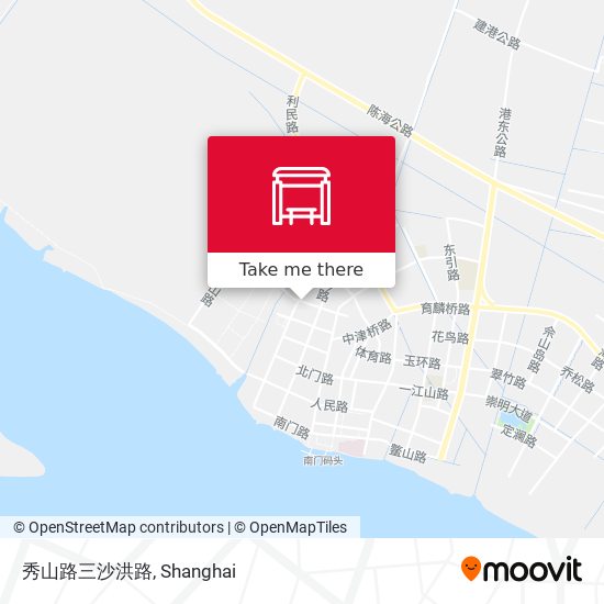 秀山路三沙洪路 map