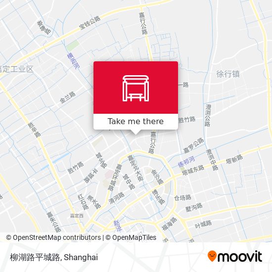 柳湖路平城路 map