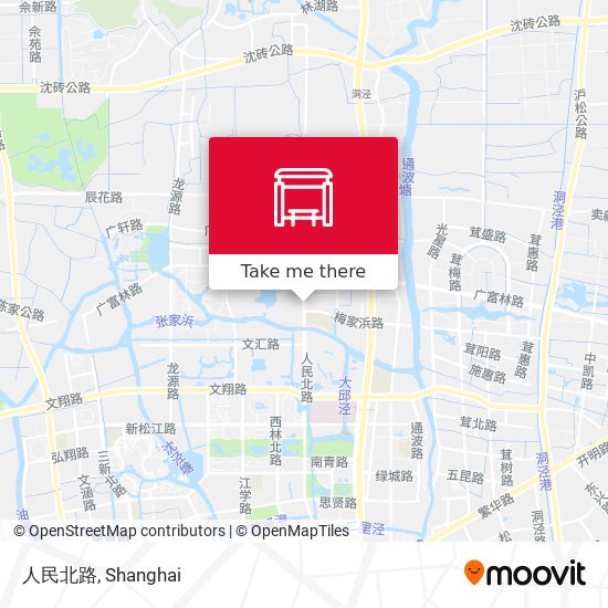 人民北路 map