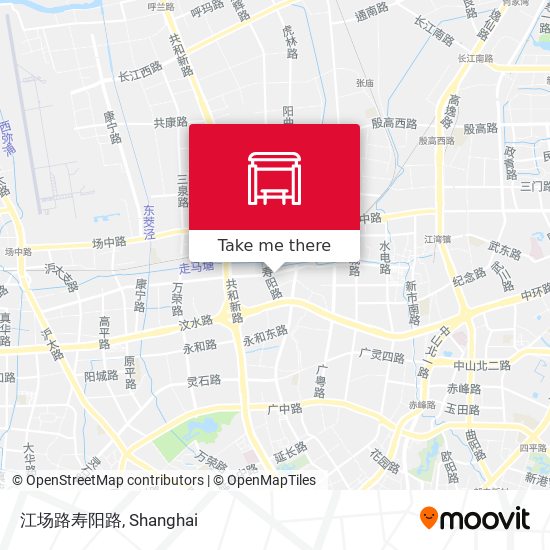 江场路寿阳路 map