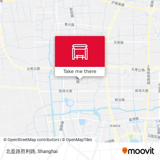 北盈路胜利路 map